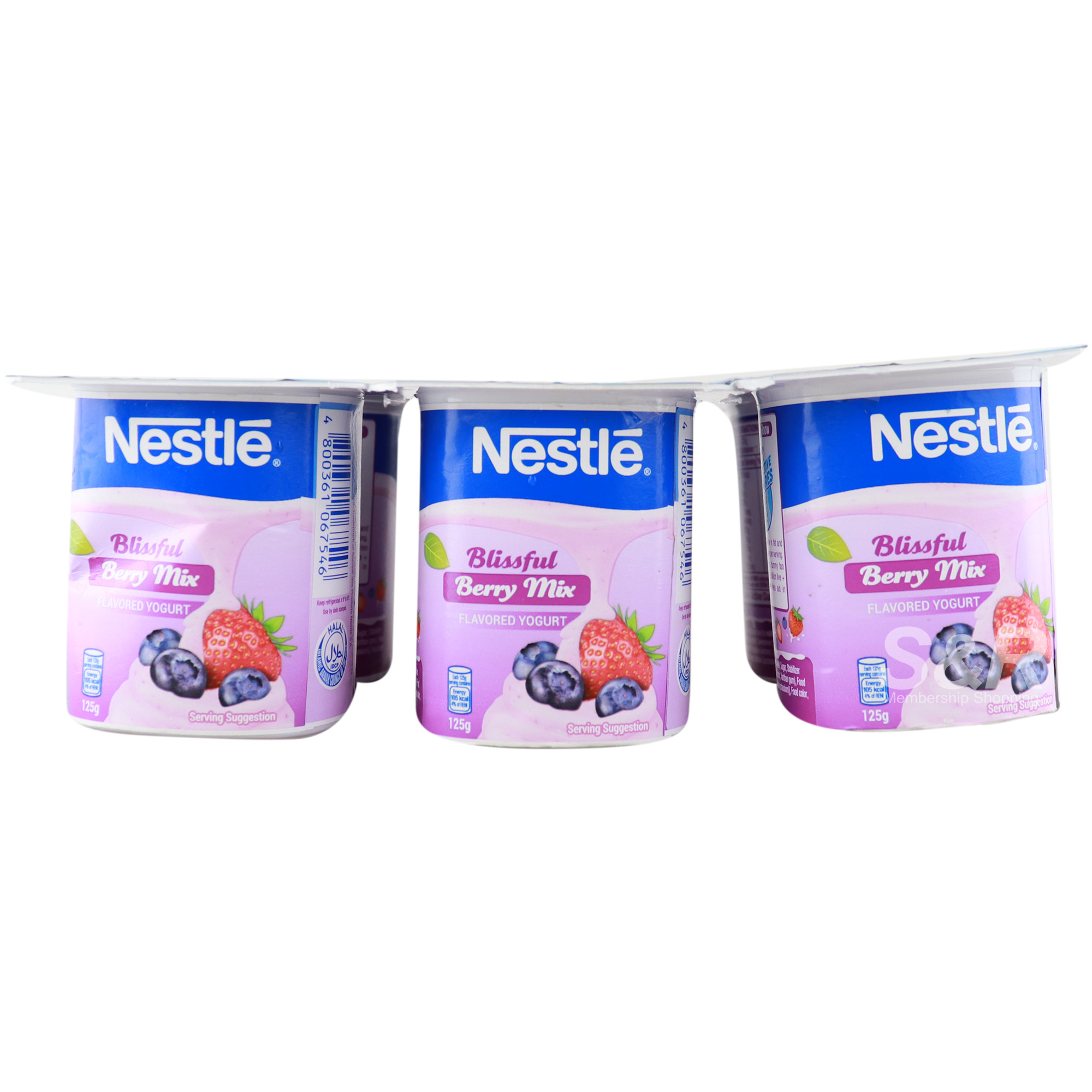 Nestle Blissful Berry Mix Flavored Yogurt 6pcs